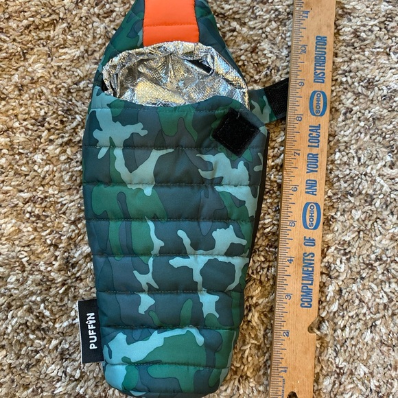 Puffin Beverage Bag Camo Sleeping Bag Drink Holder - Picture 4 of 4